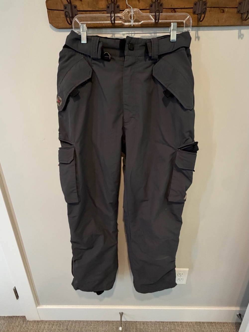 Men's Turbine Grey Snowboarding Pants